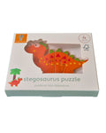 Educational wooden dinosaur toy