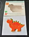 First dinosaur puzzle for toddlers